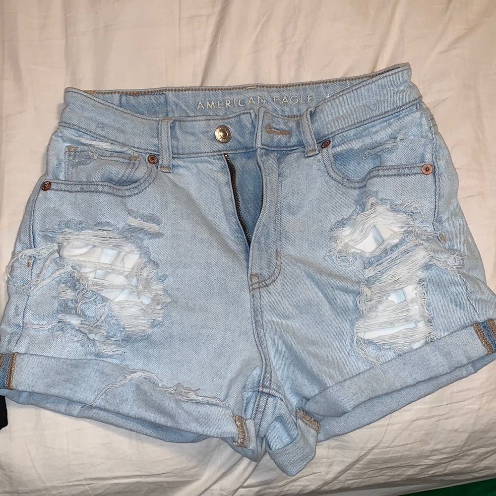 High waisted shorts
